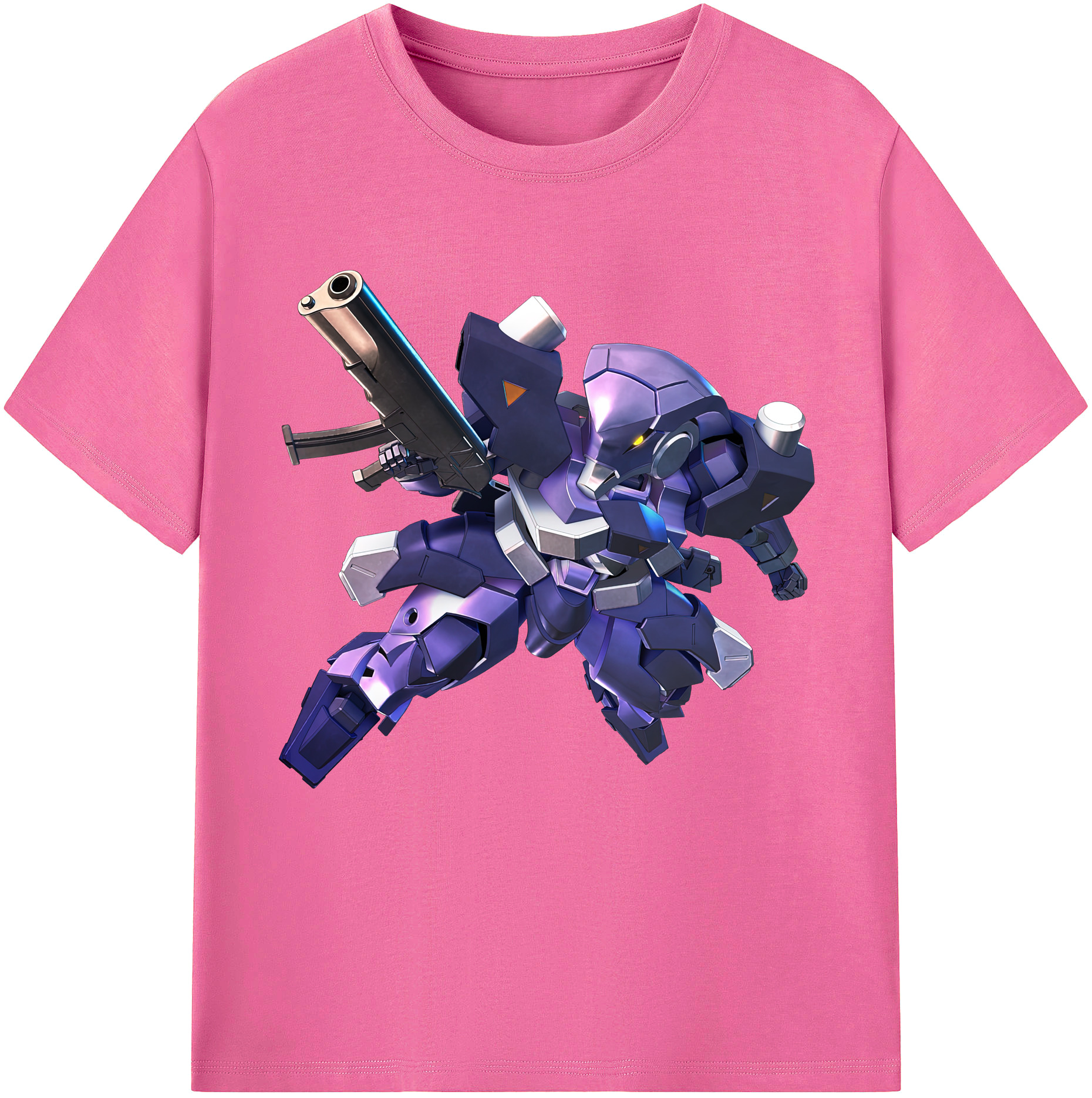 （画像用） 機動戦士ガンダム Mobile Suit Gundam レディースカジュアルプリントTシャツ（綿100％）
